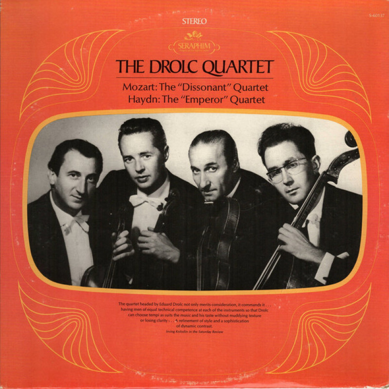 Mozart - The "Dissonant" Quartet / The "Emperor" Quartet Mozart - The "Dissonant" Quartet / The "Emperor" Quartet